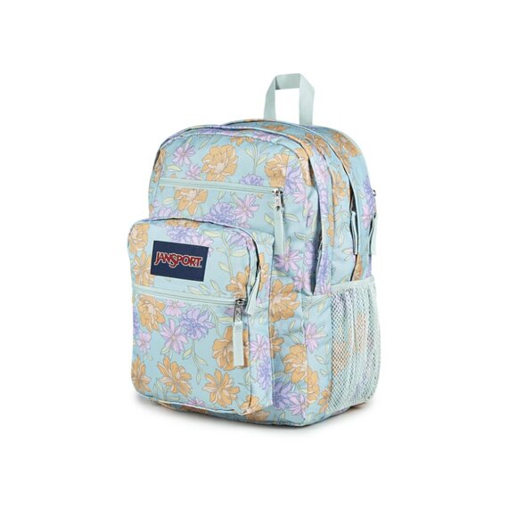 JanSport Big Student Extra-Large Backpack Faded Floral Frest Mint JS0A47JKKU7 - Picture 5 of 6